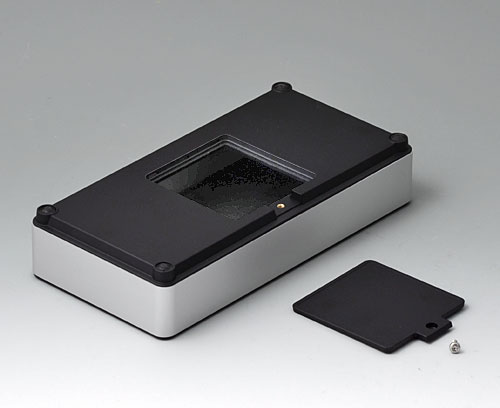 Metal electronic enclosures based on extruded aluminium profile 200x100 mm