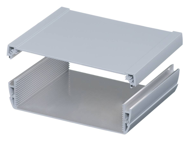 Bopla Alustyle ASPH 1850 aluminium 2-pieces profile for unversal enclosures, can be equipped with, wall-mounting brackets, tower feet