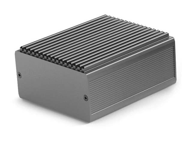 universal heatsink case with radiator as slide-in panel