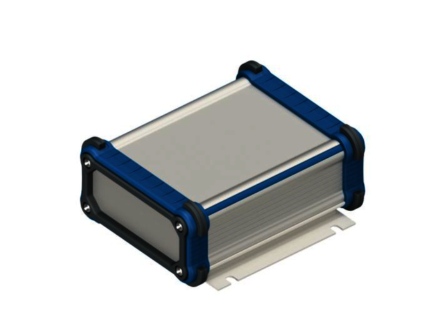 portable metal housing can be mounted on the wall and on the ceiling, IP67 protection