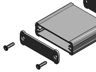 Compact enclosure for interface modules