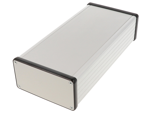 Hammond 1455N aluprofile enclosures designed to house 100 mm eurocards