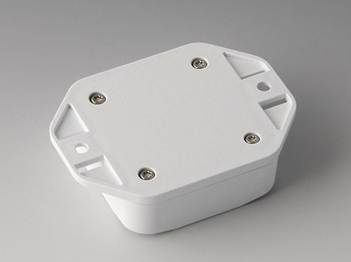 multifunctional box with flanges for units  mounted on walls, ceilings and tubes.