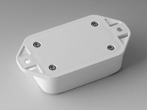 instrument case with flanges for mounting on walls, ceilings and tubes; IP65