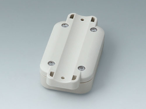 instrument housing with flanges for mounting on walls, ceilings and pipes; IP65