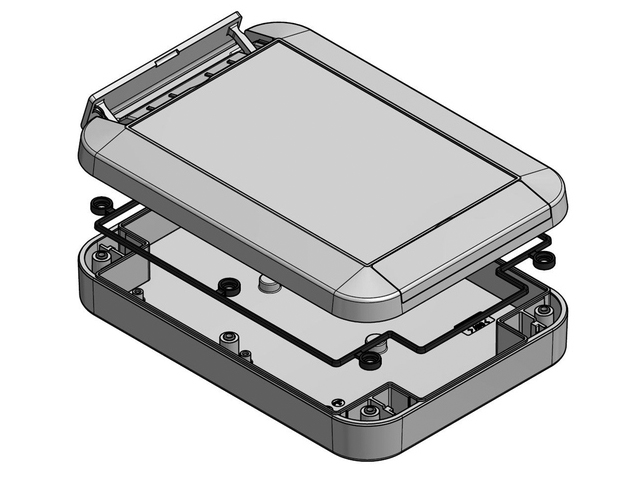 Universal waterproof case for embedded systems